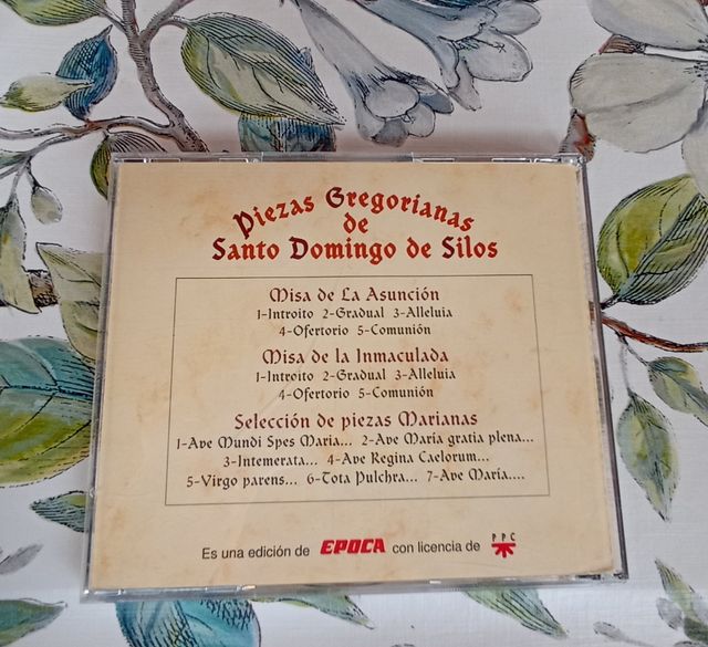 CD Piezas Gregorianas de Santo Domingo