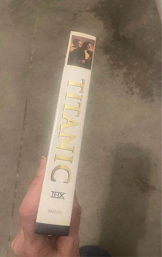 Vhs pelicula icónica “Titanic”.En perfecto estado.