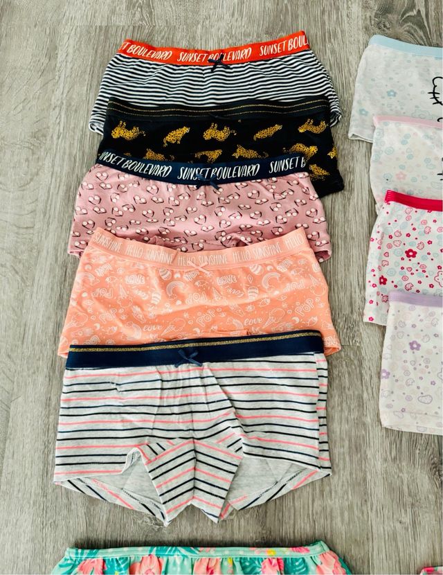 Braguitas y biquini talla 10