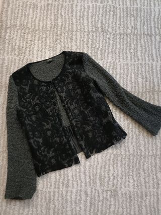 Giacca Motivi in lana bouclé