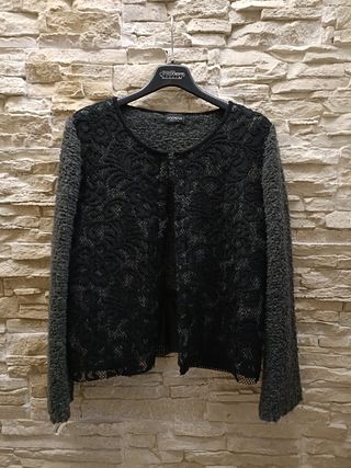 Giacca Motivi in lana bouclé