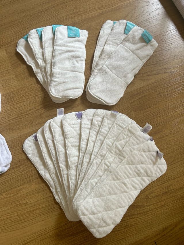 Pañales tela Charlie Banana, Bambino mío y Pop in.