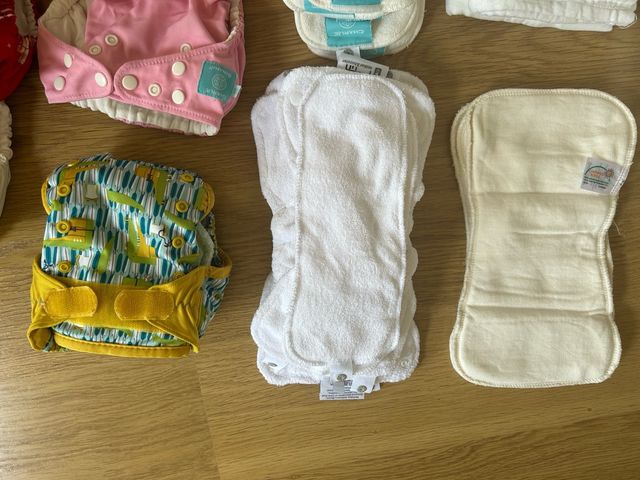 Pañales tela Charlie Banana, Bambino mío y Pop in.