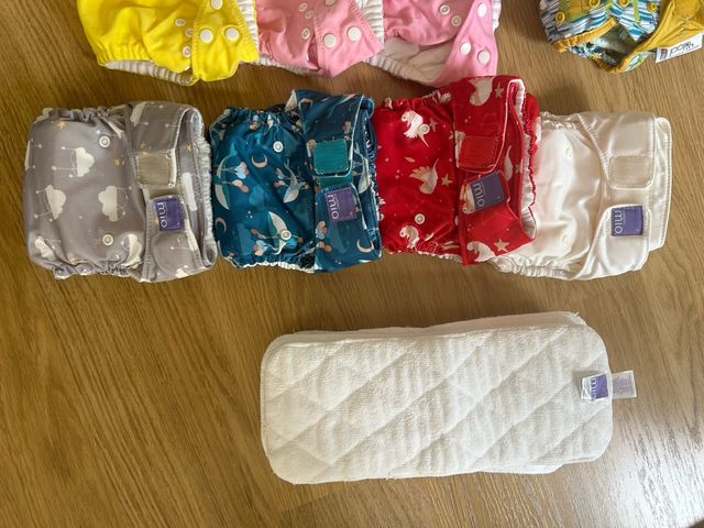 Pañales tela Charlie Banana, Bambino mío y Pop in.