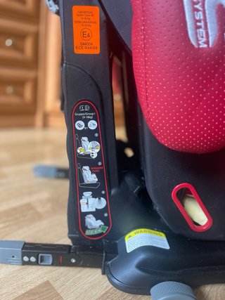 Silla de coche con isofix grupo 1/2/3 para niños