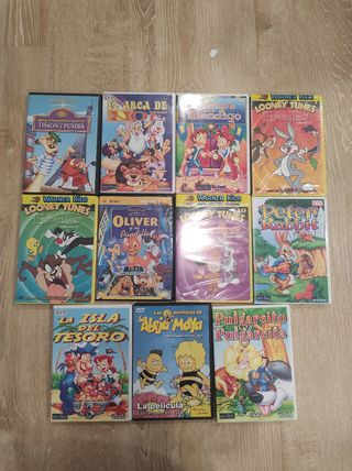 Lote Dibujos animados dvd