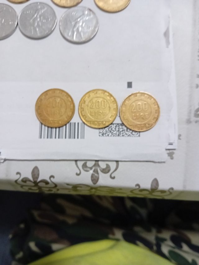 Monete 200 lire 