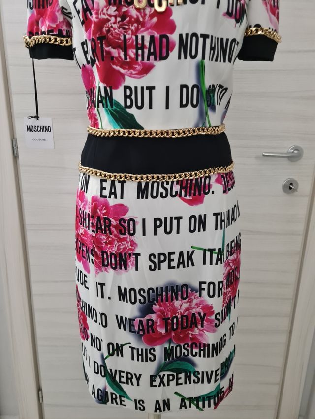 Moschino abito floreale