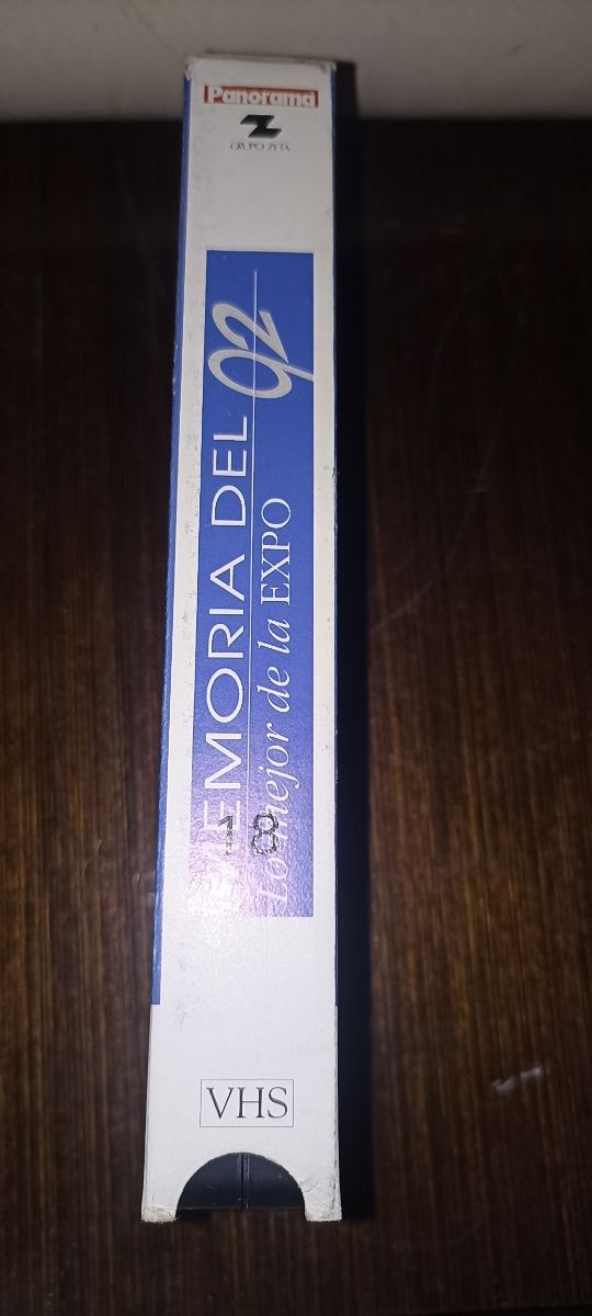 VHS MEMORIA DEL 92  LO MEJOR DE LA EXPO 92