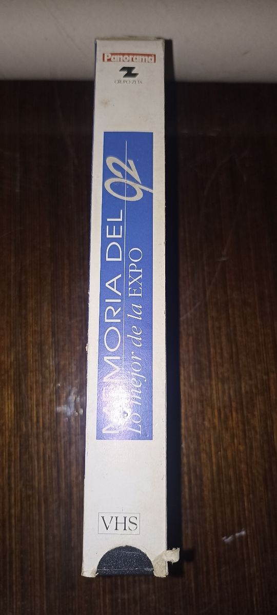 VHS MEMORIA DEL 92  LO MEJOR DE LA EXPO 92