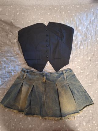 Falda de denim 7€