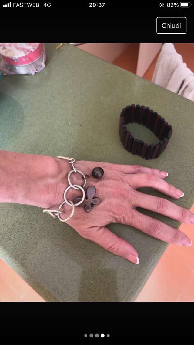 Set bracciali bigiotteria