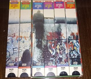 6 VHS. HISTORIA DEL SIGLO XX Documentos Interviu