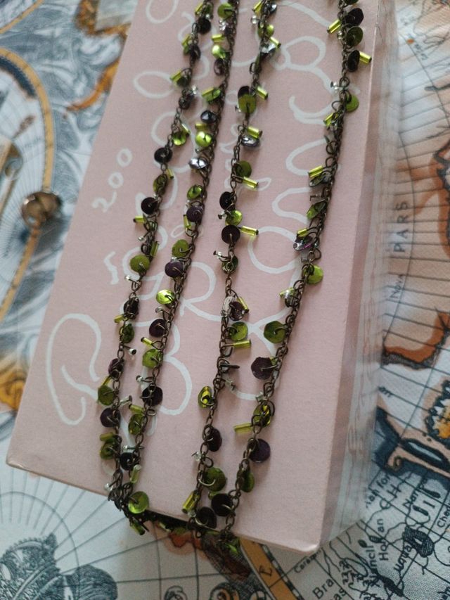 Collar verduzvo largo o doblado