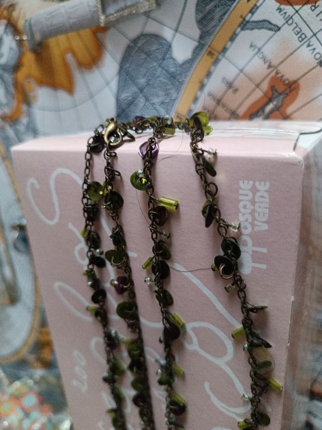 Collar verduzvo largo o doblado