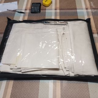 Tovaglia rettangola di cotone in filandr