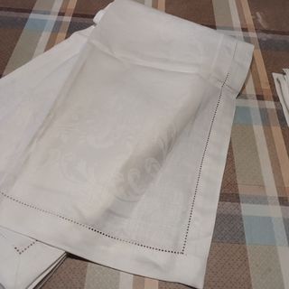 Tovaglia rettangola di cotone in filandr