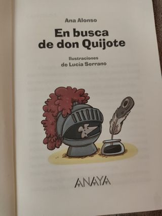 Libro En busca de don Quijote