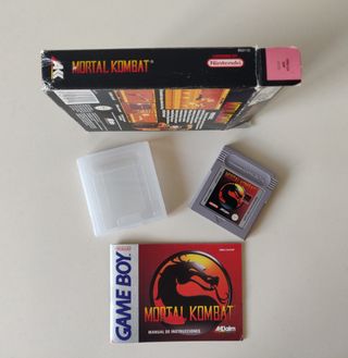 Mortal Kombat Gameboy Game Boy Pal ESP