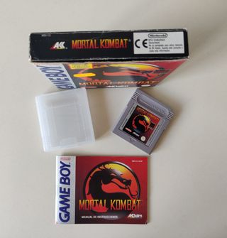 Mortal Kombat Gameboy Game Boy Pal ESP