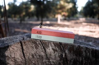 Pedra de Amolar/Afiar Facas/Navalhas Grão 400/1500