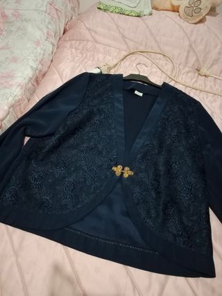 Traje azul marino 