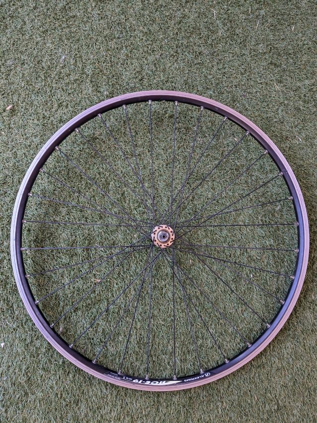 Rueda delantera carretera alexrims ace19