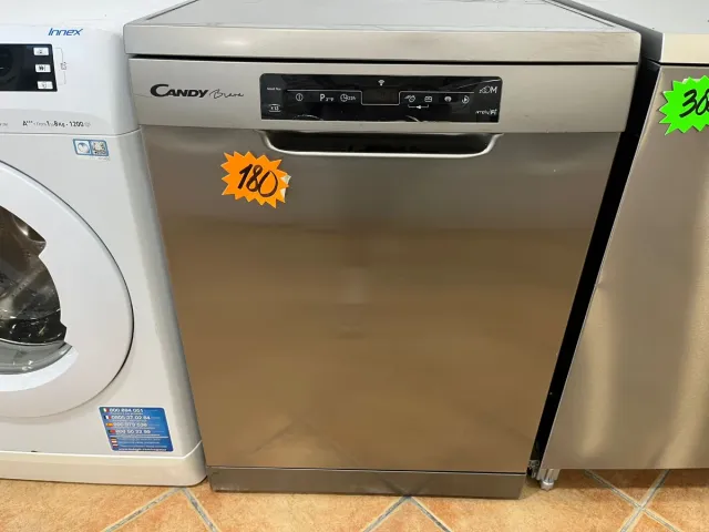 LAVAVAJILLAS INOX CANDY 2 BANDEJAS A+++. ENVÍO