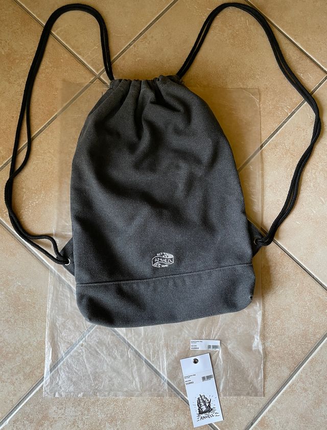 Zaino Anuell Buston Bag Henry Black Sacca Zainetto