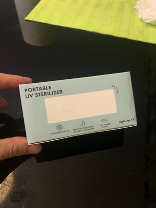 Esterilizador portatil UV