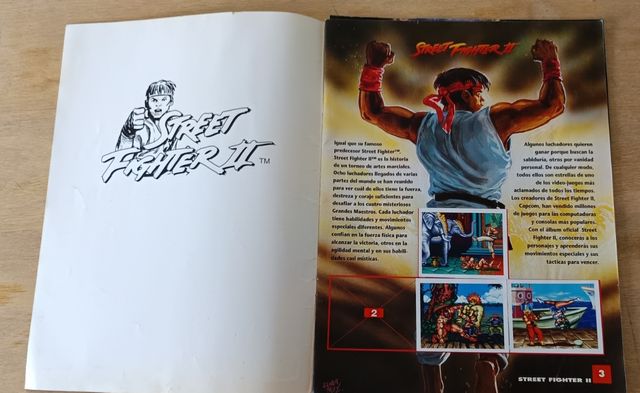 Album Street Fighter 2 anni '90