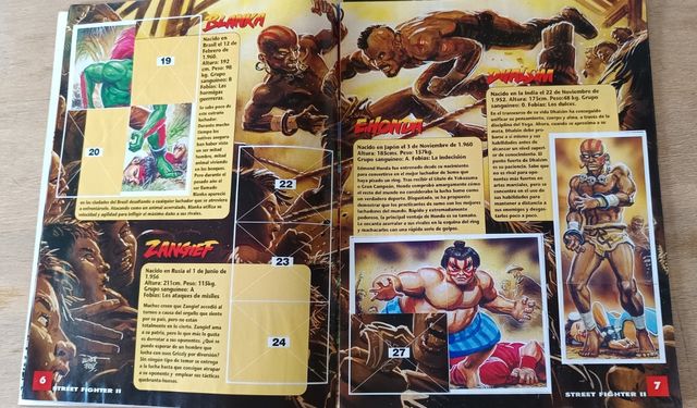 Album Street Fighter 2 anni '90
