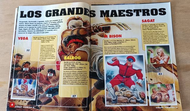 Album Street Fighter 2 anni '90