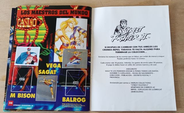 Album Street Fighter 2 anni '90