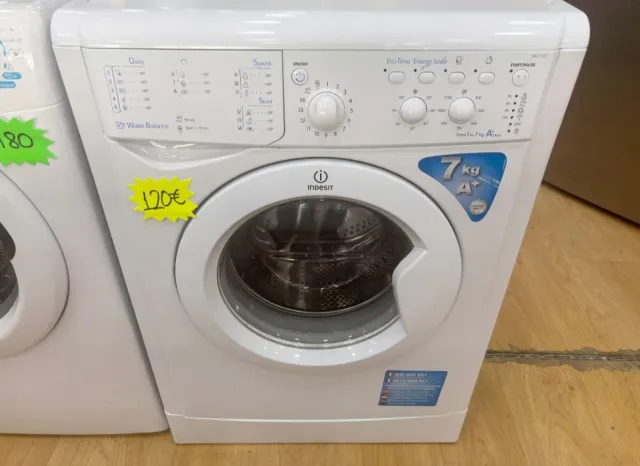 LAVADORA INDESIT 7KG 1200RPM A+++. ENVÍO A CASA