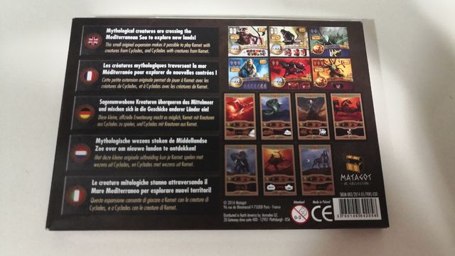 CYCLADES / KEMET Crossover de Criaturas