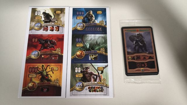 CYCLADES / KEMET Crossover de Criaturas