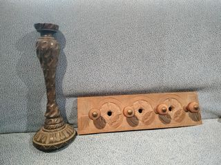 Percha y Columna Recibidor