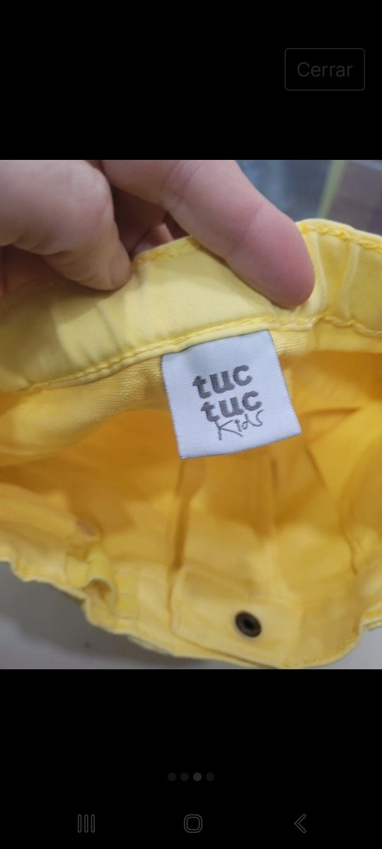 Pantalón tuc tuc de niña