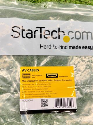 StarTech Adaptador PASIVO MiniDisplayPort a HDMI