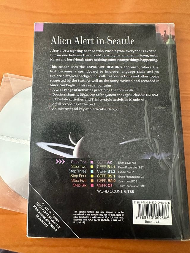 ALIEN ALERT IN SEATTLE ED. BLACK CAT GINA CLEMEN