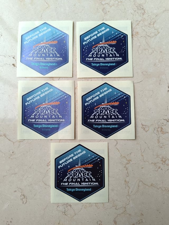 Lote 5 pegatinas Disney