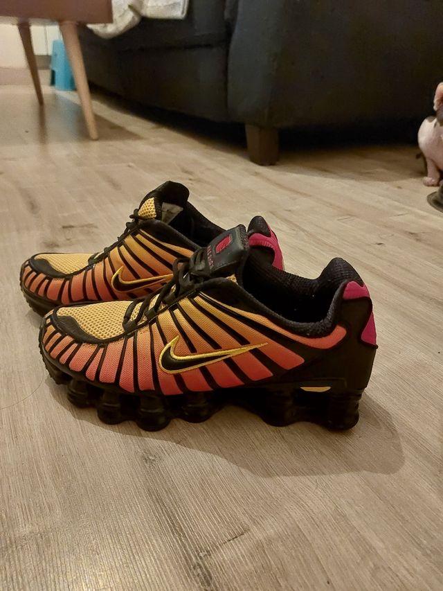 Nike Shox TL sunrise gradient nuevas 41