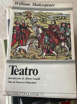 Libro Teatro William Shakespeare