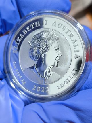 Moneda 1 Onza Plata FENIX mitos y Leyendas