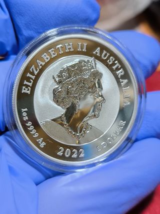 Moneda 1 Onza Plata FENIX mitos y Leyendas