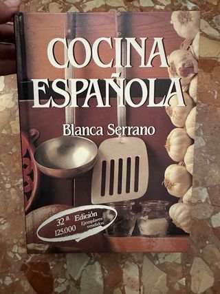 Libro Cocina Española