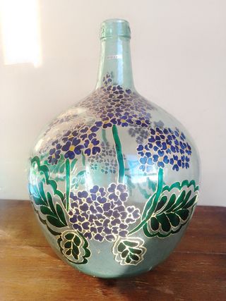 Garrafón decorado