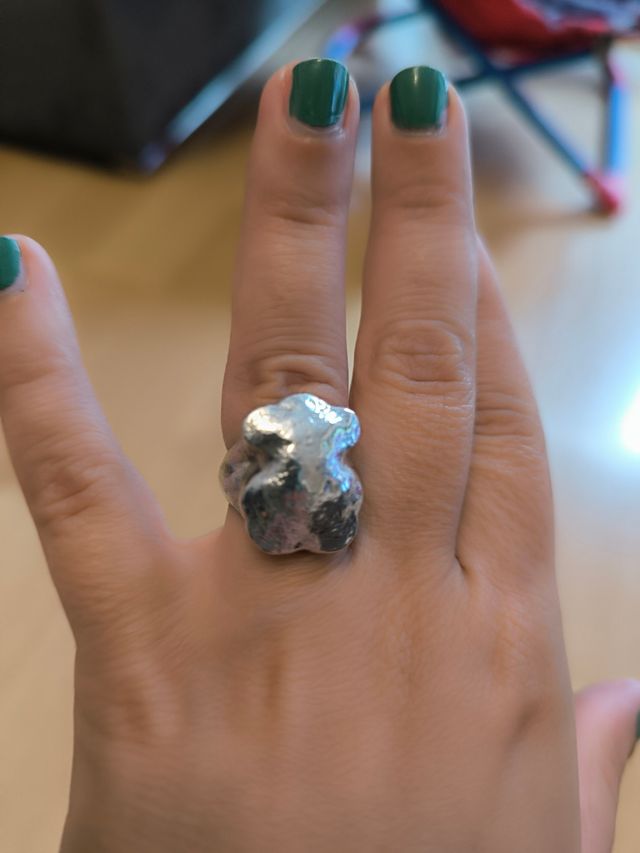 Anillo Tous Oso plata