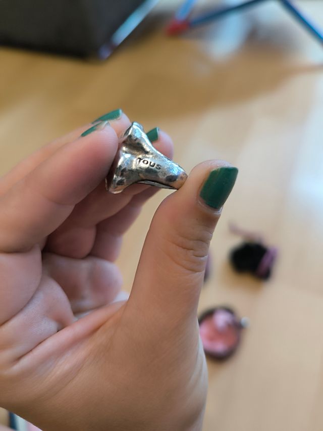 Anillo Tous Oso plata